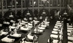 Conference facility popular with finance professionals to become a field hospital