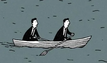 some bankers in a boat 