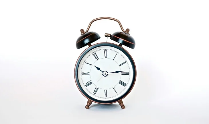 An alarm clock 