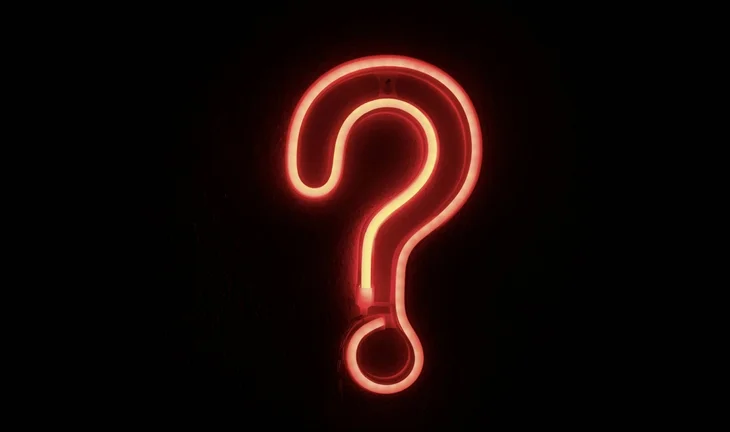 question mark