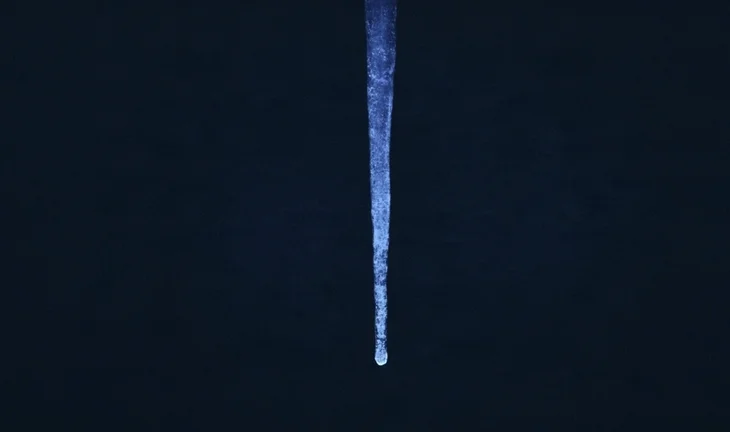  a blue icicle 
