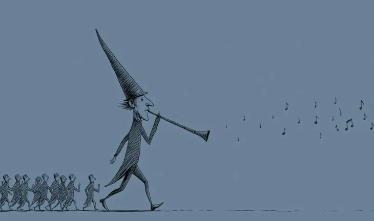 a pied piper of banking