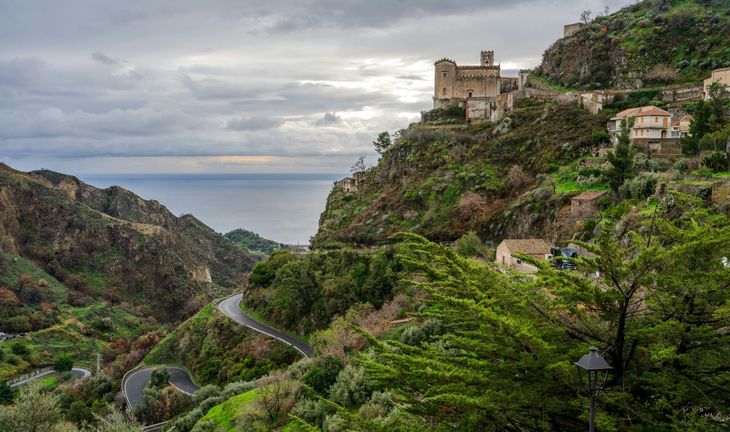 The village of Corleone, in Sicily.